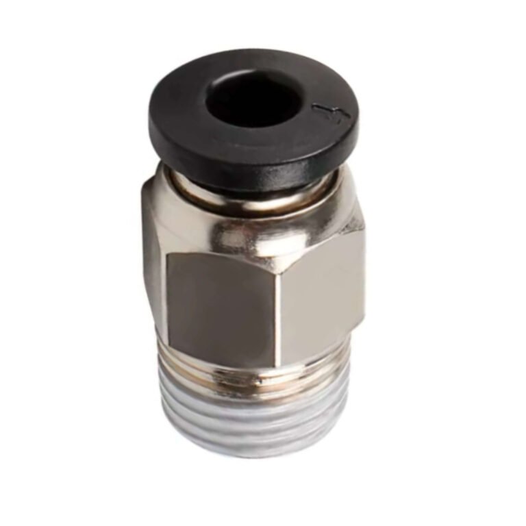 Raccord pneumatique droit mâle