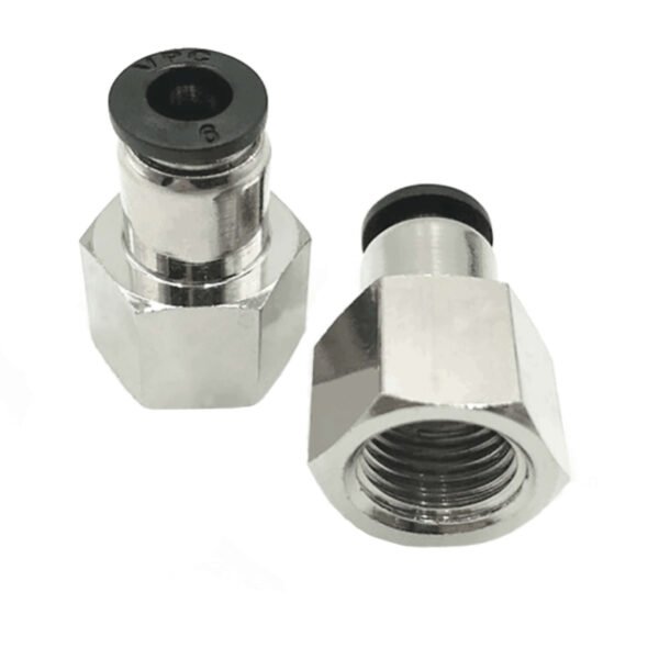 Raccord pneumatique droit femelle