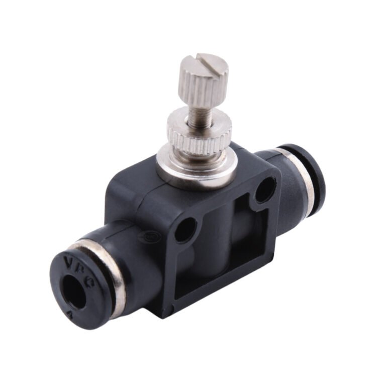 Raccord régulateur union droit