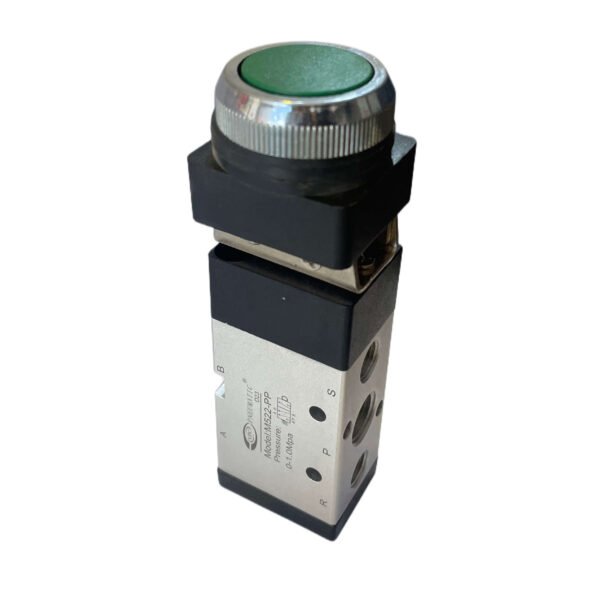 Distributeur 5/2 A Bouton plat 1/4