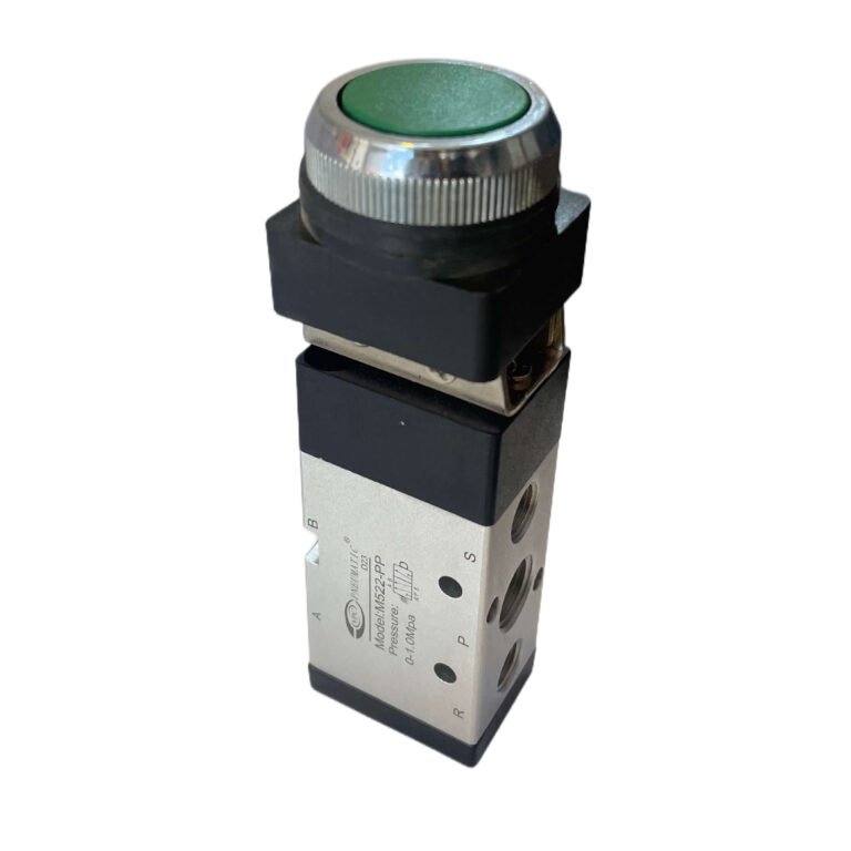 Distributeur 5/2 A Bouton plat 1/4