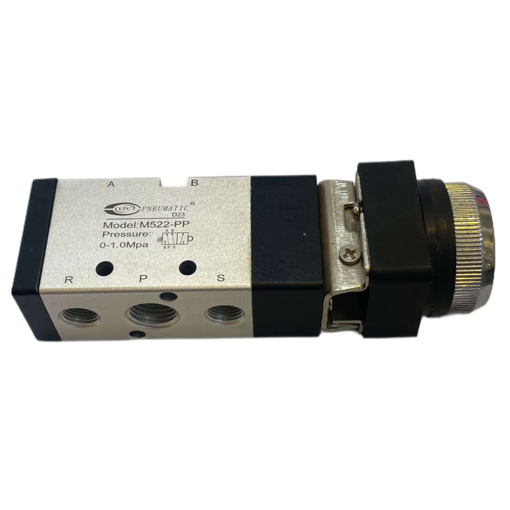 Distributeur 5/2 A Bouton plat 1/4